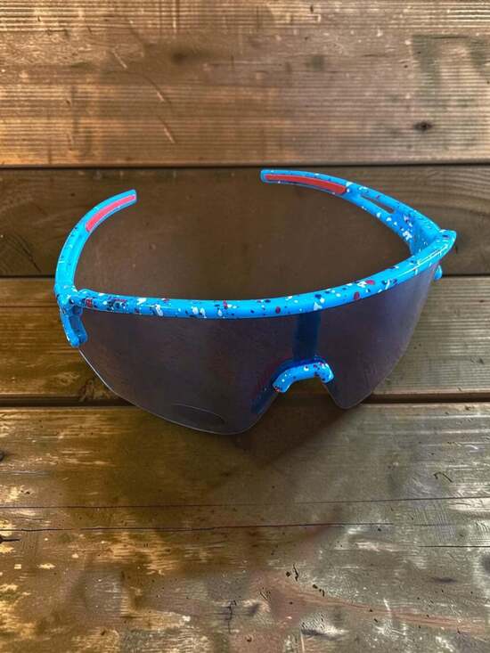 Generic Accessories - NEW Semi-Rimless Shield Sunglasses